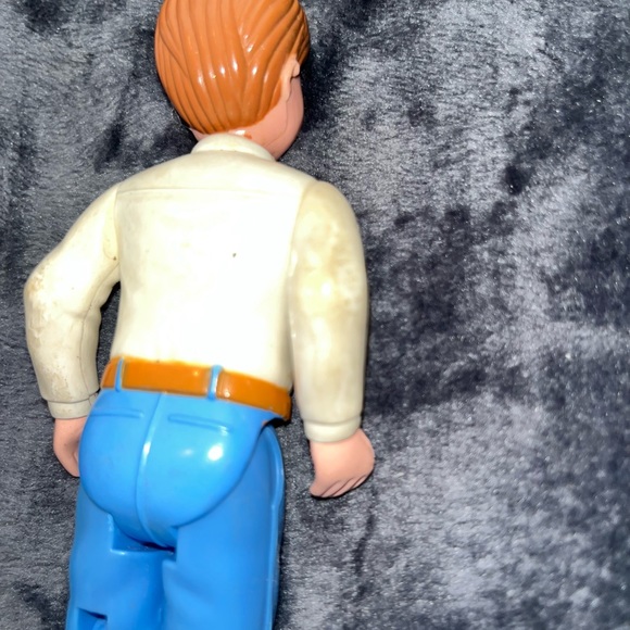 Vintage Fisher Price Loving Family Dollhouse Dad Father Doll Figure 1993 Toy - Picture 8 of 8